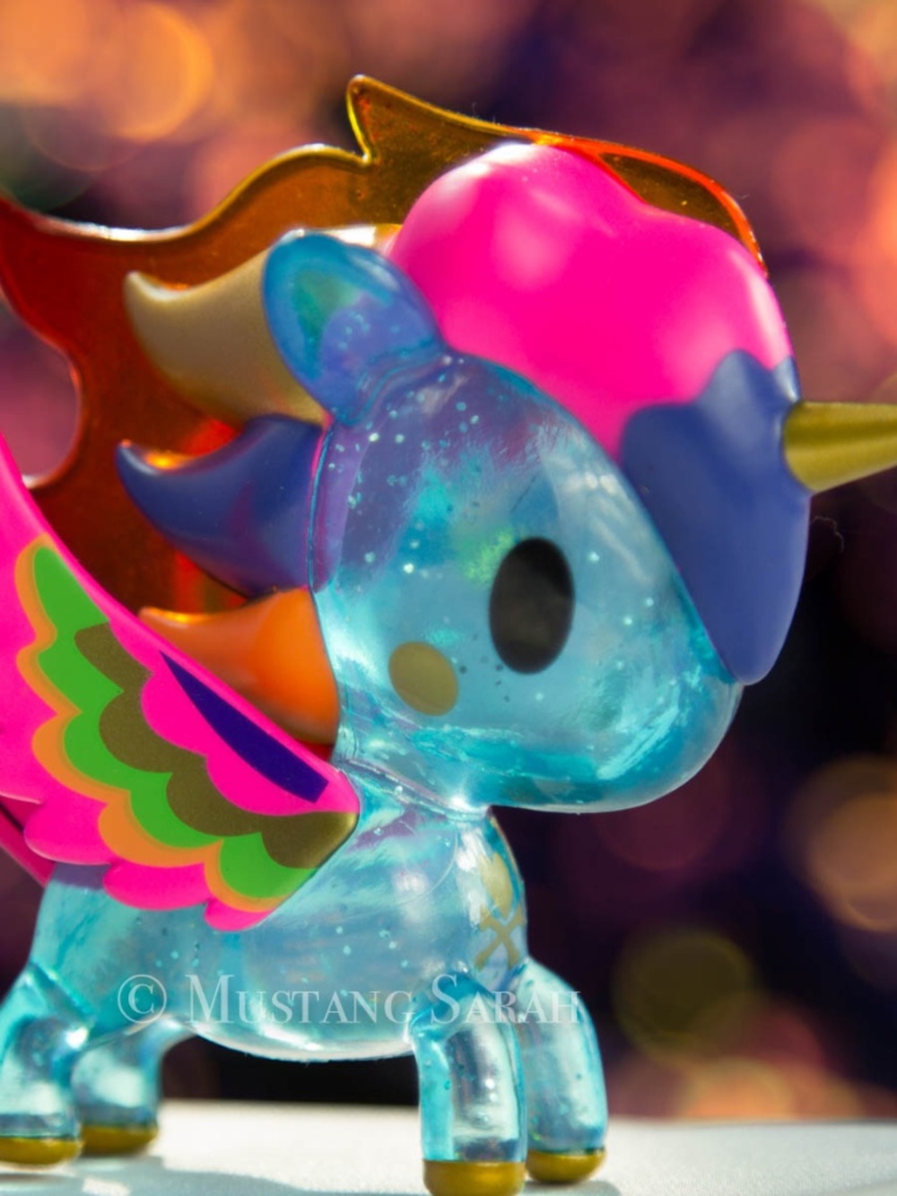 Tokidoki Unicorno Metallico Series 6 Fuego Phoenix Emerging from Flames Figure